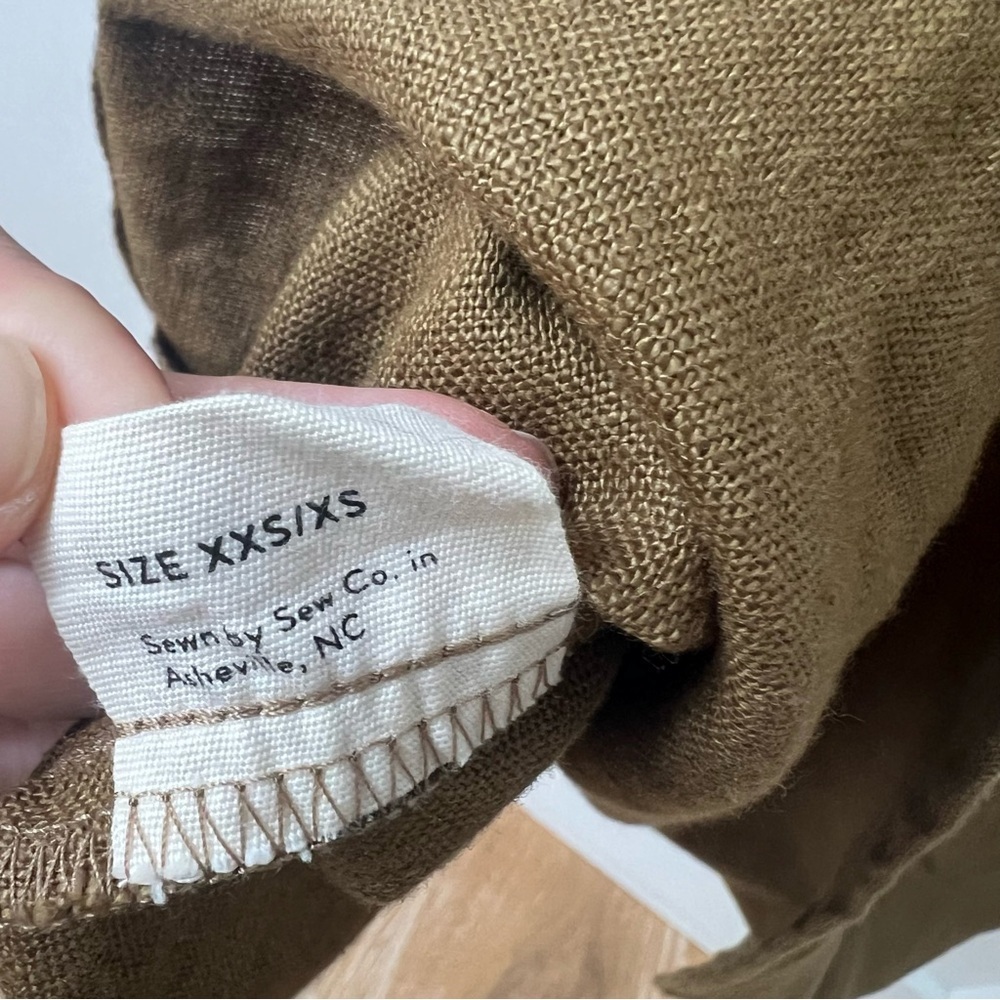 Elizabeth Suzann Long Sleeve Harper Tunic in Midweight Linen sz XX… - Picture 12 of 15